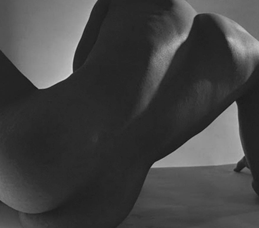 Horst P. Horst Black and White Photograph - Male Nude, Back Study, New York