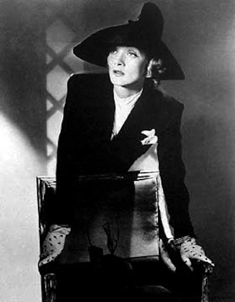 Horst P. Horst Black and White Photograph - Marlene Dietrich, New York