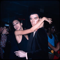 Pat Cleveland e Martin Doll allo Studio 54, 1977