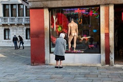 Mannequin dans une vitrine, Venise, Italie, 2011