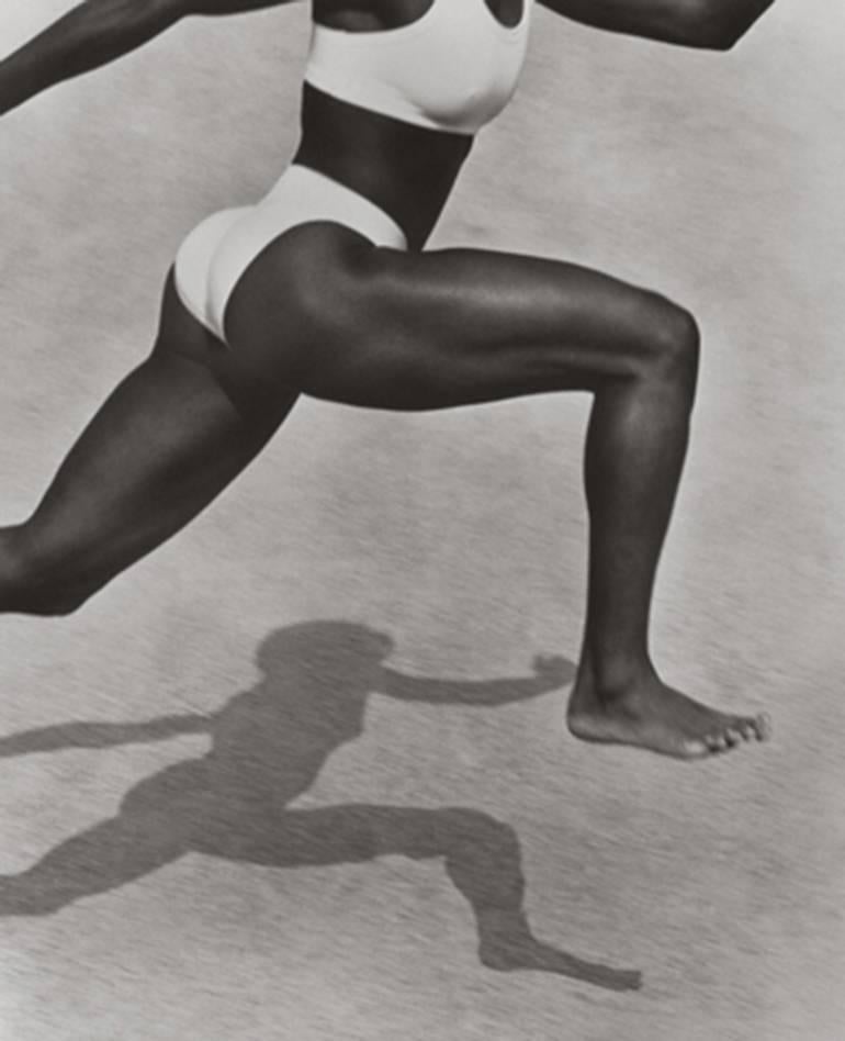 Herb Ritts Black and White Photograph - Jackie Joyner-Kersee, Point Dume