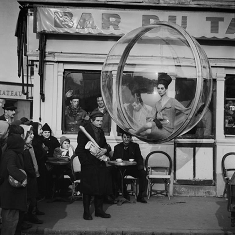 Bar du Baguette, Paris - Photograph by Melvin Sokolsky