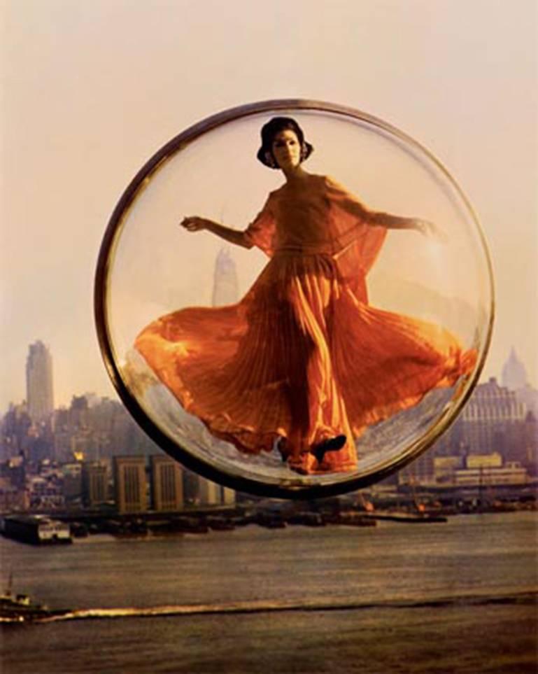 Over New York - Photograph by Melvin Sokolsky