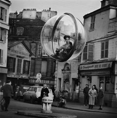 Vintage Time Stop Street, Paris