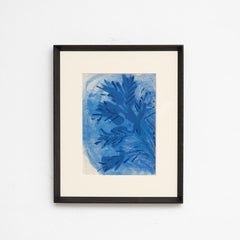 D'après Marc Chagall, « Blue Tones », lithographie, 1956, encadrée