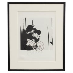 Joseph Beuys, L'Udito, 1974, Hand Signed Framed Lithograph