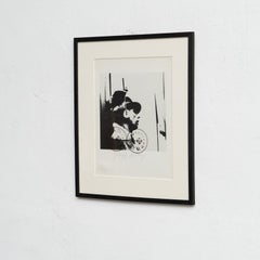 Joseph Beuys, L'Udito, 1974, Hand Signed Framed Lithograph