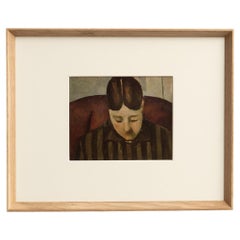 After Paul Cézanne, Figures, Color Cliché Print, 1945, Framed