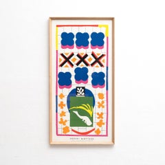 After Henri Matisse, Poisson Chinois, Color Lithograph Framed, 1990s