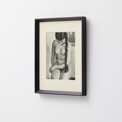 After Henri Florence, Seated Nude with Braid, 1930s, Photogravure, Framed