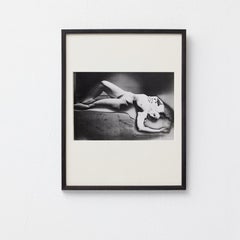 After Man Ray, Reclining Nude, Silver Gelatin Print, 1960s, Framed