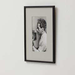 Vintage Black and White Portrait of Man Ray, 1920s Framed