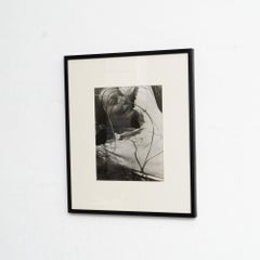 D'après László Moholy-Nagy, Portrait d'Ellen Frank, photographie, encadrée