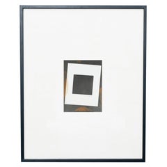 „Contemporary Rayography 1/1“ von Adrian, gerahmt, Papier, Holz, Glas, 2013