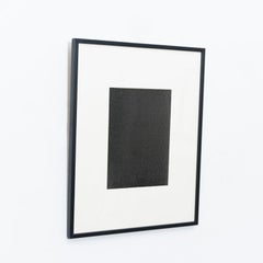 Rayografia astratta contemporanea in bianco e nero, incorniciata, 1/1 di Adrian, 2013