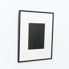 Contemporary Black and White Abstract Framed Rayography 1/1 by Adrian 2013