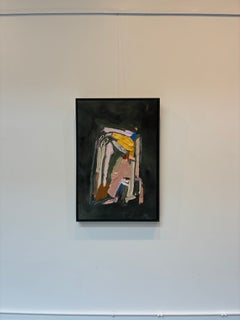 Head Over Heels: dipinto su tela con tecnica mista, incorniciato, anni 2010, nuovo, 30x20