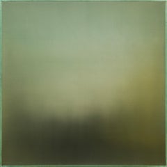 „Ancient Associations II“: Abstrakte Ölmalerei auf Leinwand, 2010er Jahre, Neu, 24 x 24