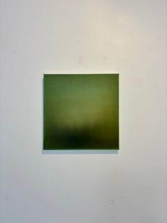„Ancient Associations II“: Abstrakte Ölmalerei auf Leinwand, 2010er Jahre, Neu, 24 x 24
