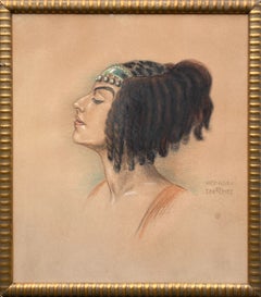 «La reina de la noche», pastel sobre papel de Paul Ott