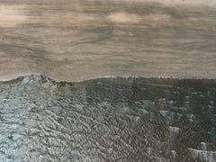 Ashen Tide: Aerial Abstract Photography, Archival Pigment Print