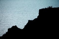 Black Headland: Abstract Coastal Photography, Archival Pigment Print