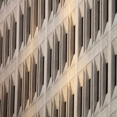 Geometric Cadence: Architectural Abstract Photography, Archival Pigment Print
