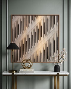 Geometric Cadence: Architectural Abstract Photography, Archival Pigment Print