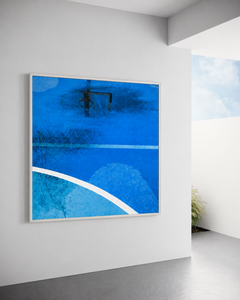 Half Court: Abstract Geometric Photography, Archival Pigment Print