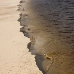 Shifting Edge: Aerial Coastal Photography, Archival Pigment Print
