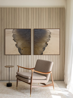 Shifting Edge: Aerial Coastal Photography, Archival Pigment Print