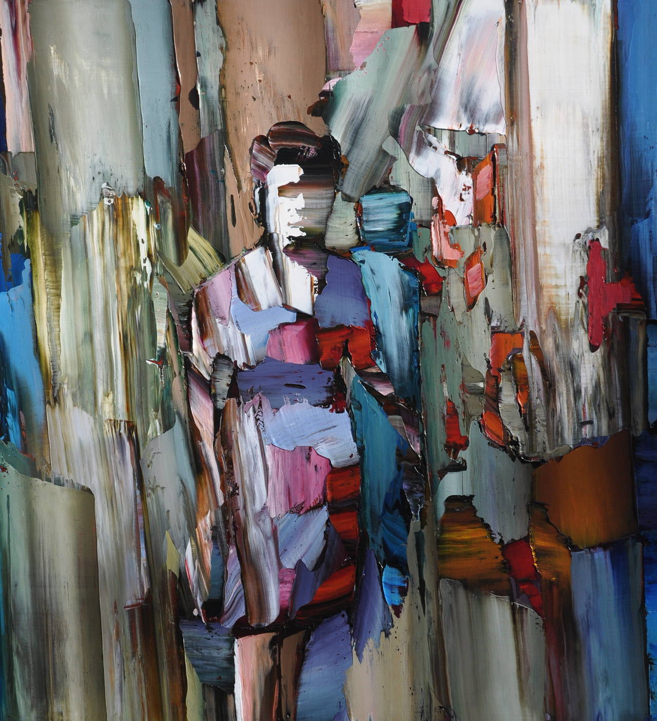 Christopher Langstroth Abstract Painting - Reconsideration