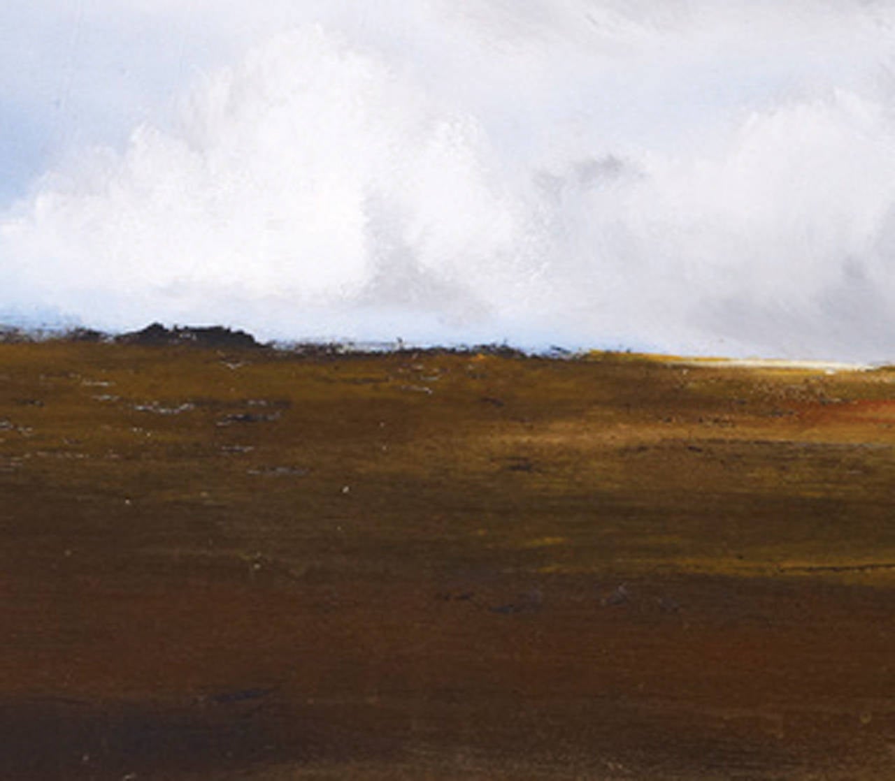 Impertinent Meadow - Black Abstract Painting by Sylvain Louis-Seize
