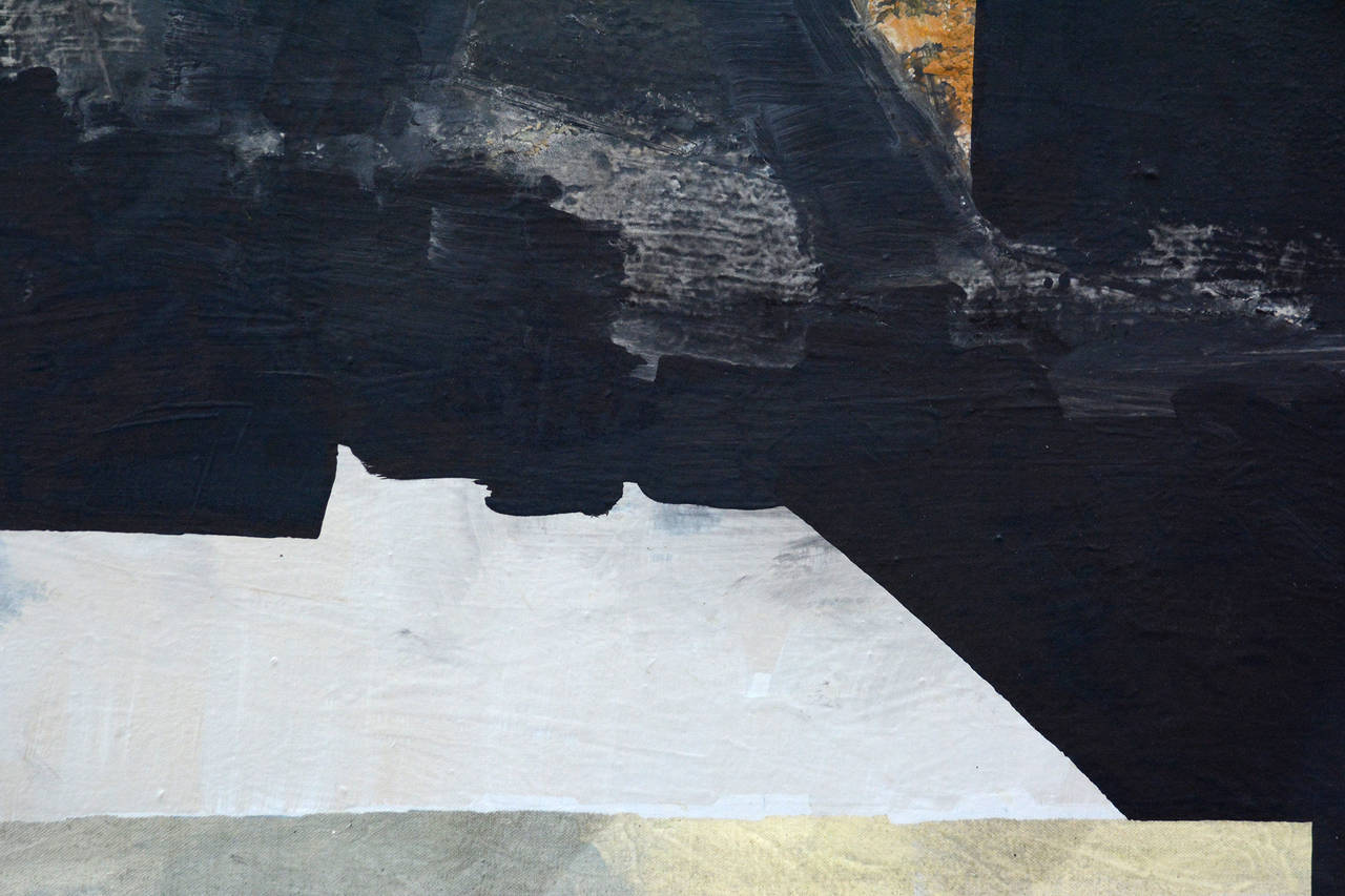 Ocean Storm - grande, audace, dinamico, modernista, astratto, acrilico su tela - Painting Contemporaneo di Otto Rogers