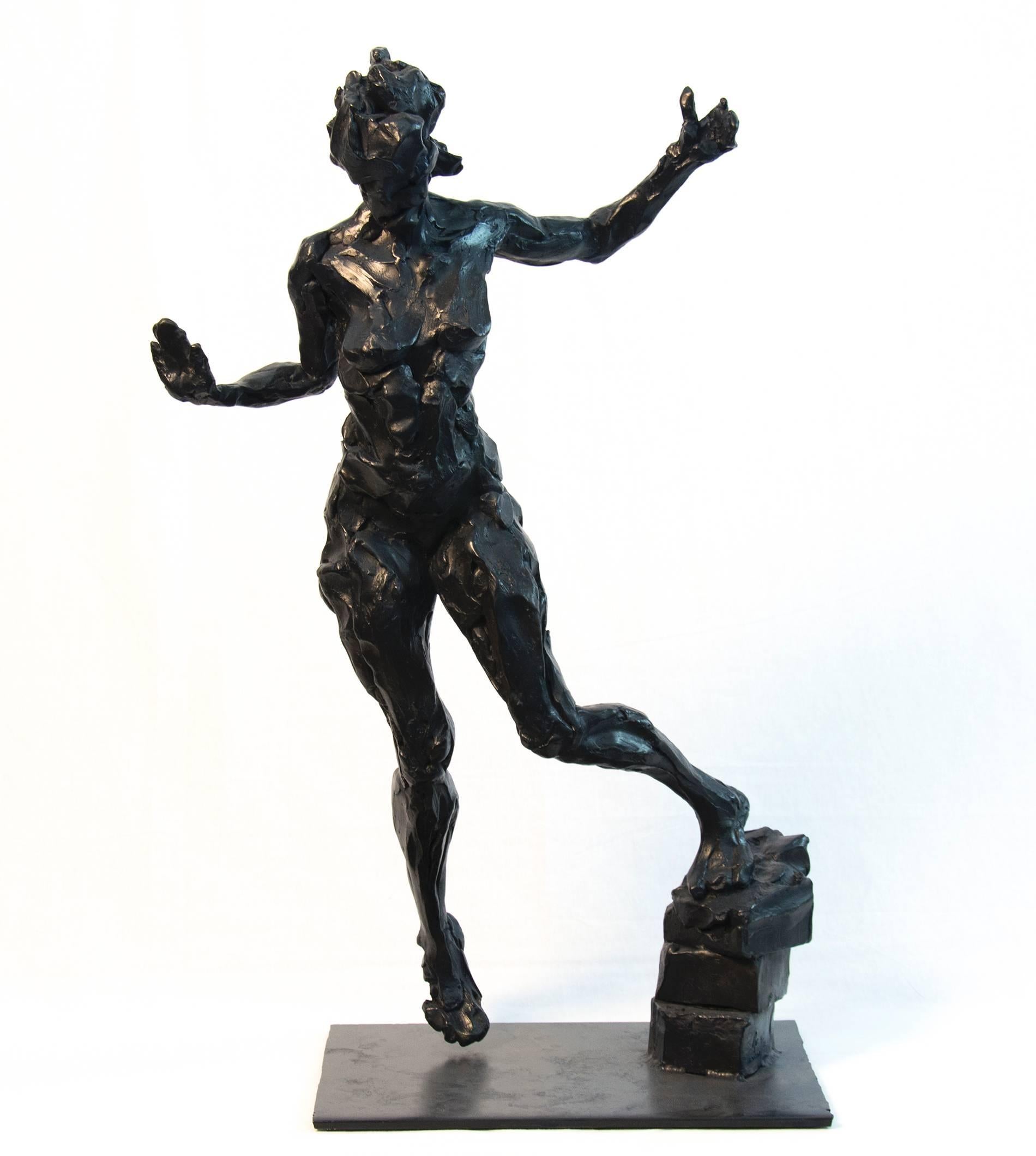Richard Tosczak Nude Sculpture - Female Nude, Bronze