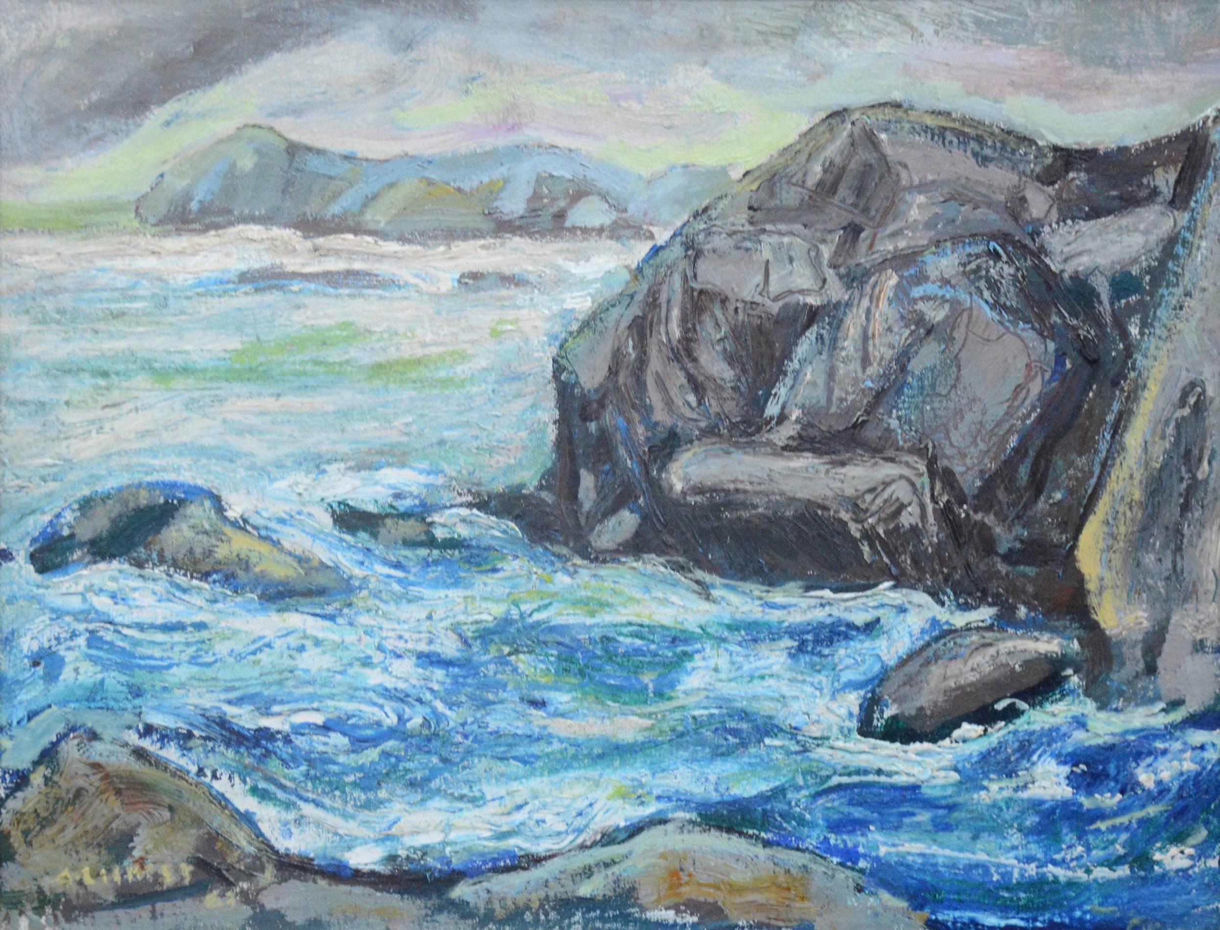 Arthur Lismer Landscape Painting - Georgian Bay