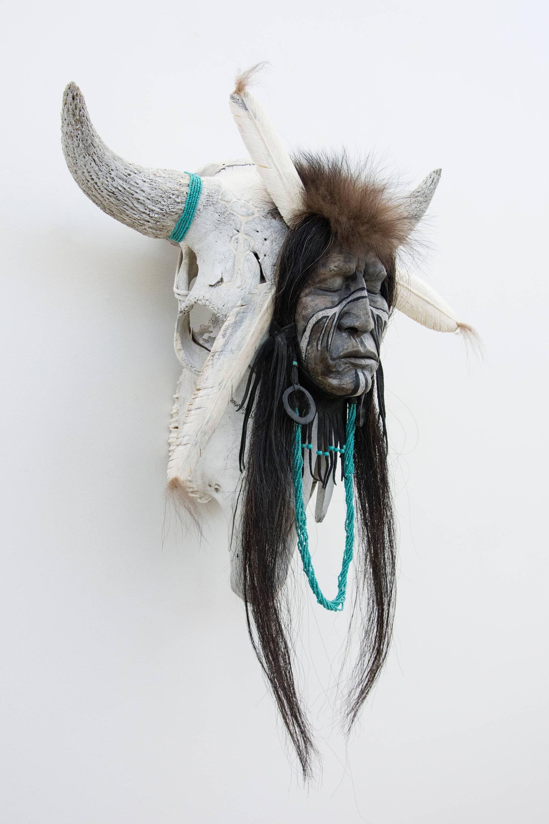 Nello spirito di Little Bighorn - Sculpture di David R. Maracle