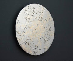 Used Reflecting Nature Series No 1 - polished stainless steel, copper, wall sculpture