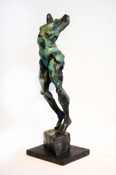 The Pleiades-Alcyone AP/12 - émotif, nu, femme, figurative, statuette en bronze