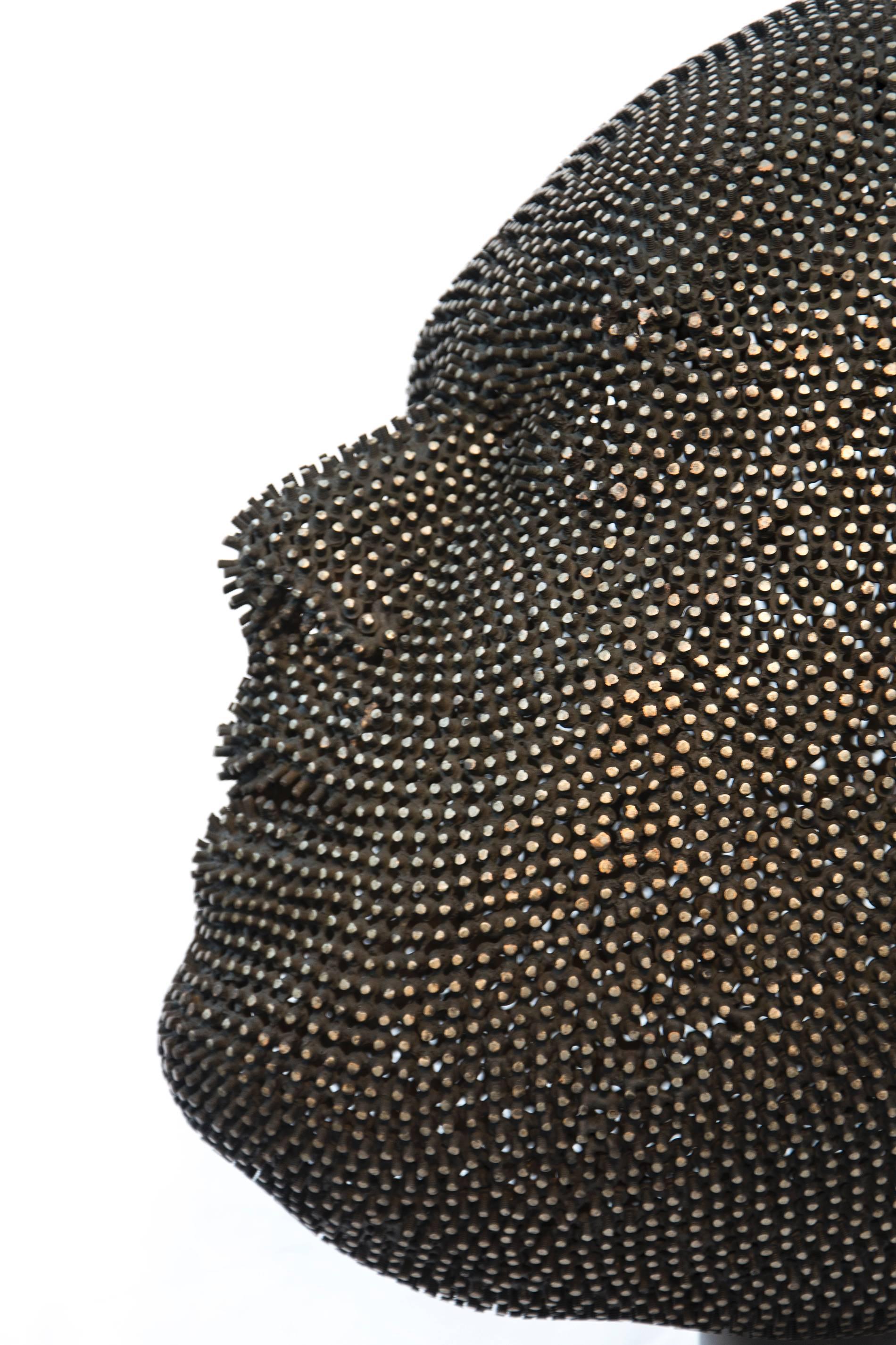 Fibonacci Dream - Black Figurative Sculpture by Dale Dunning