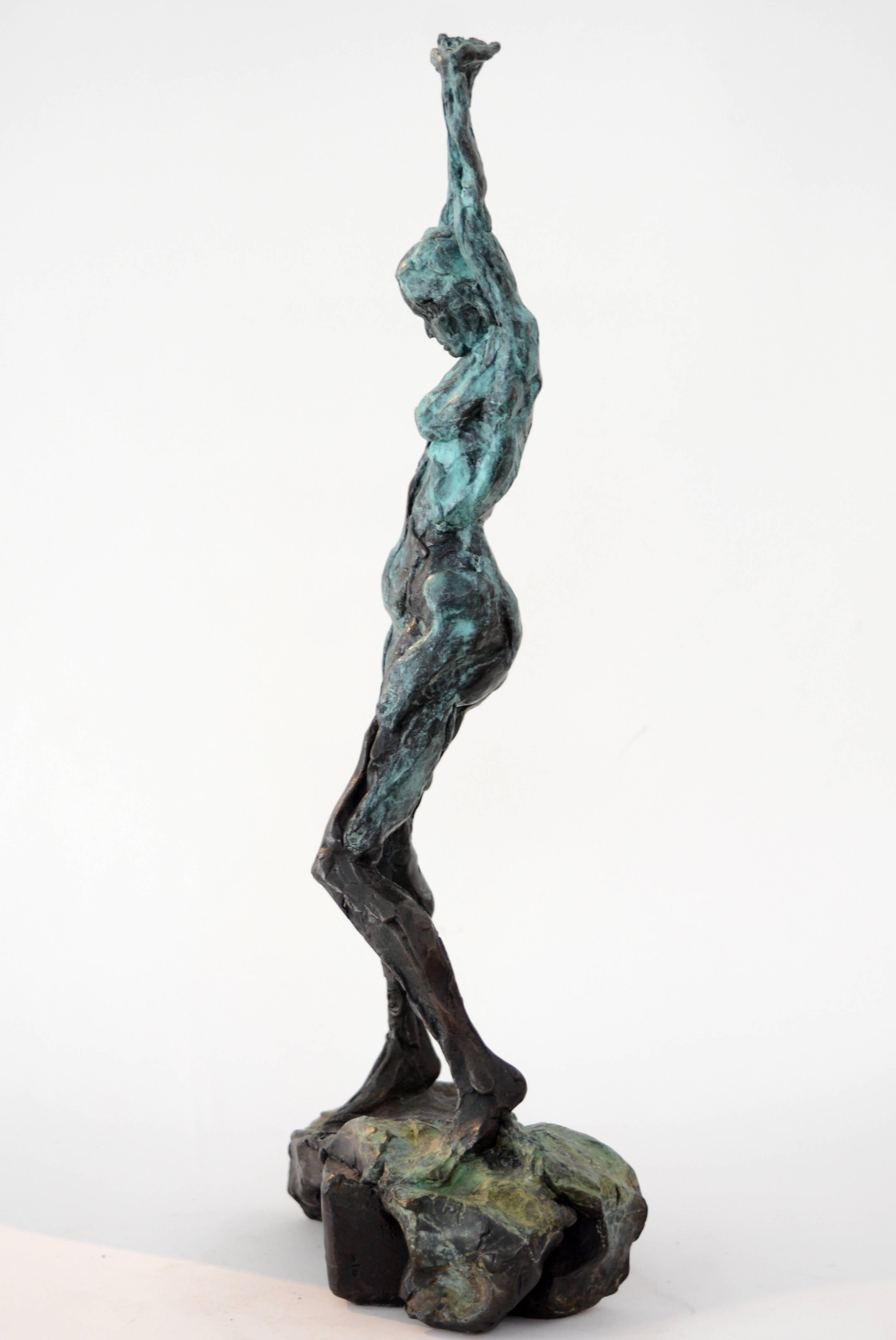 Sculpture No 31 - Gold Nude Sculpture by Richard Tosczak