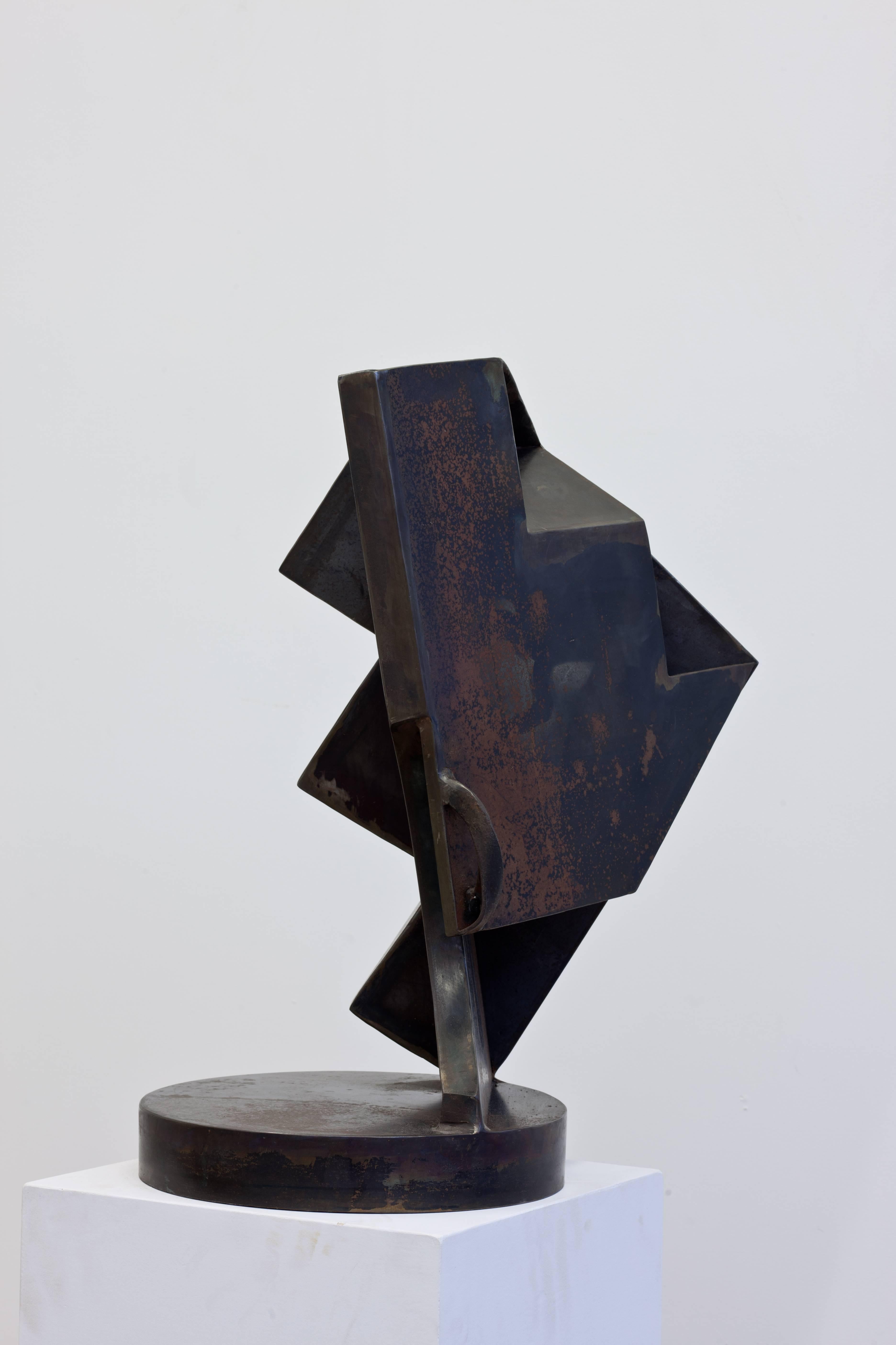 Architectural Dream - sculpture abstraite minimaliste en acier 1/1