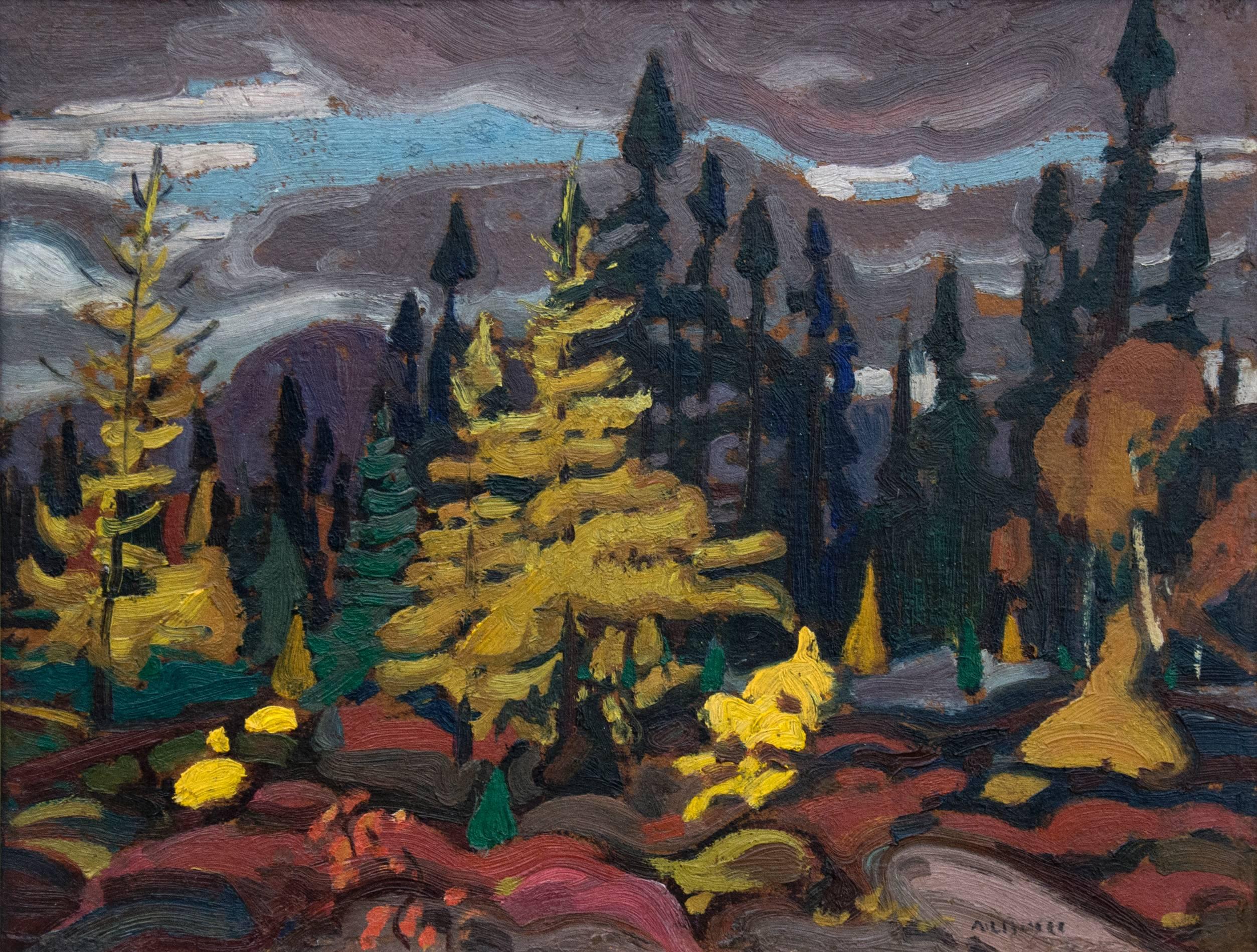 Arthur Lismer Landscape Painting - Lake Superior