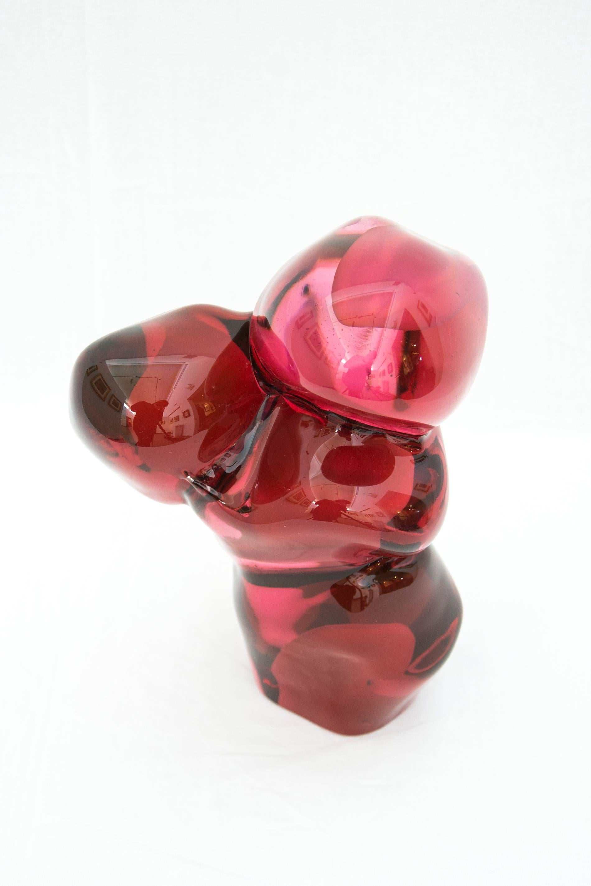 Pomegranate Seeds Raised - Contemporary Sculpture by Catherine Vamvakas Lay