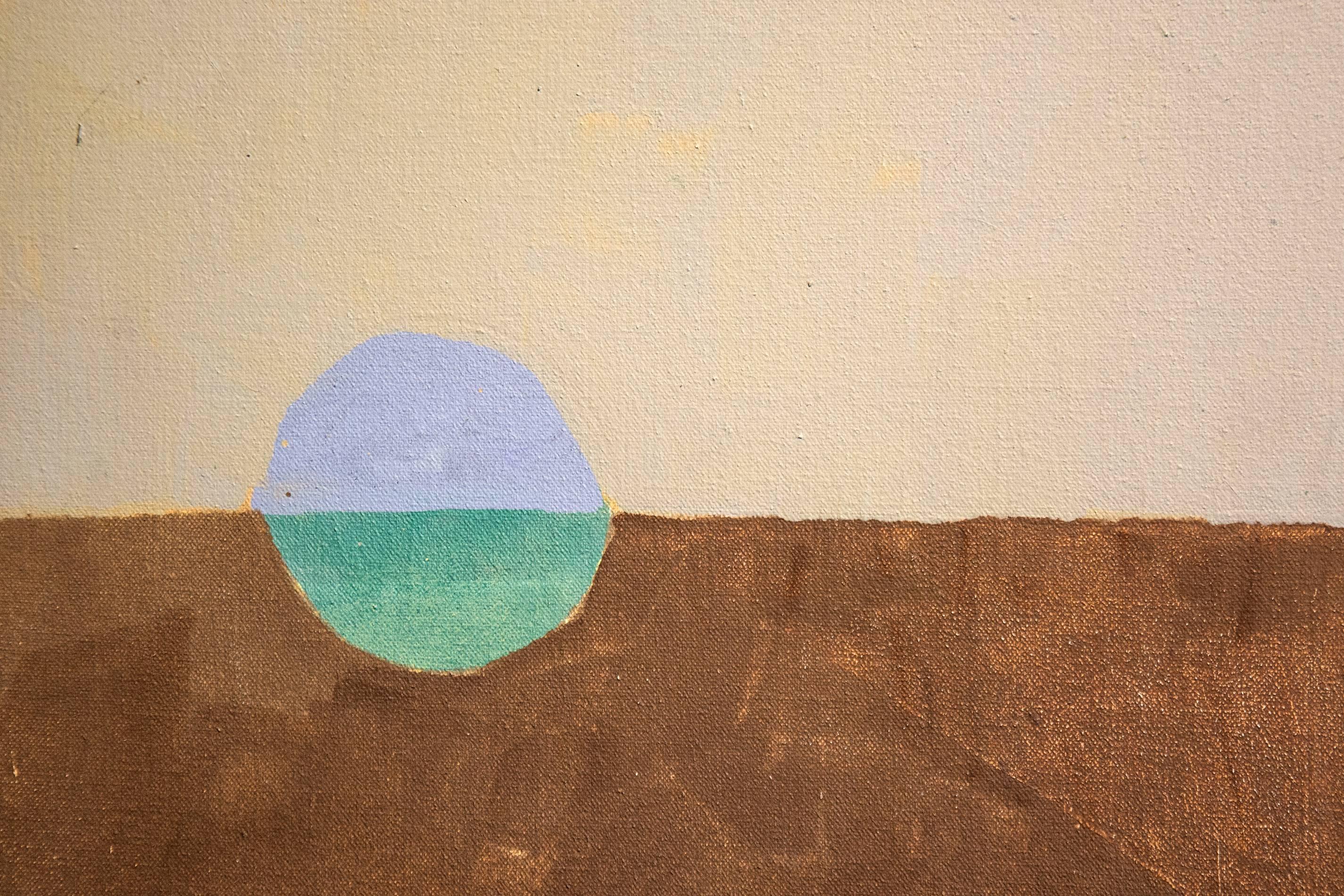 Subtle color shifts hint at a horizon and earthly elements, but stay firmly rooted in the tradition of abstraction for which Rogers is so well known.

This painting is elegant, the obvious work of a painter at the peak of his career. 

Otto