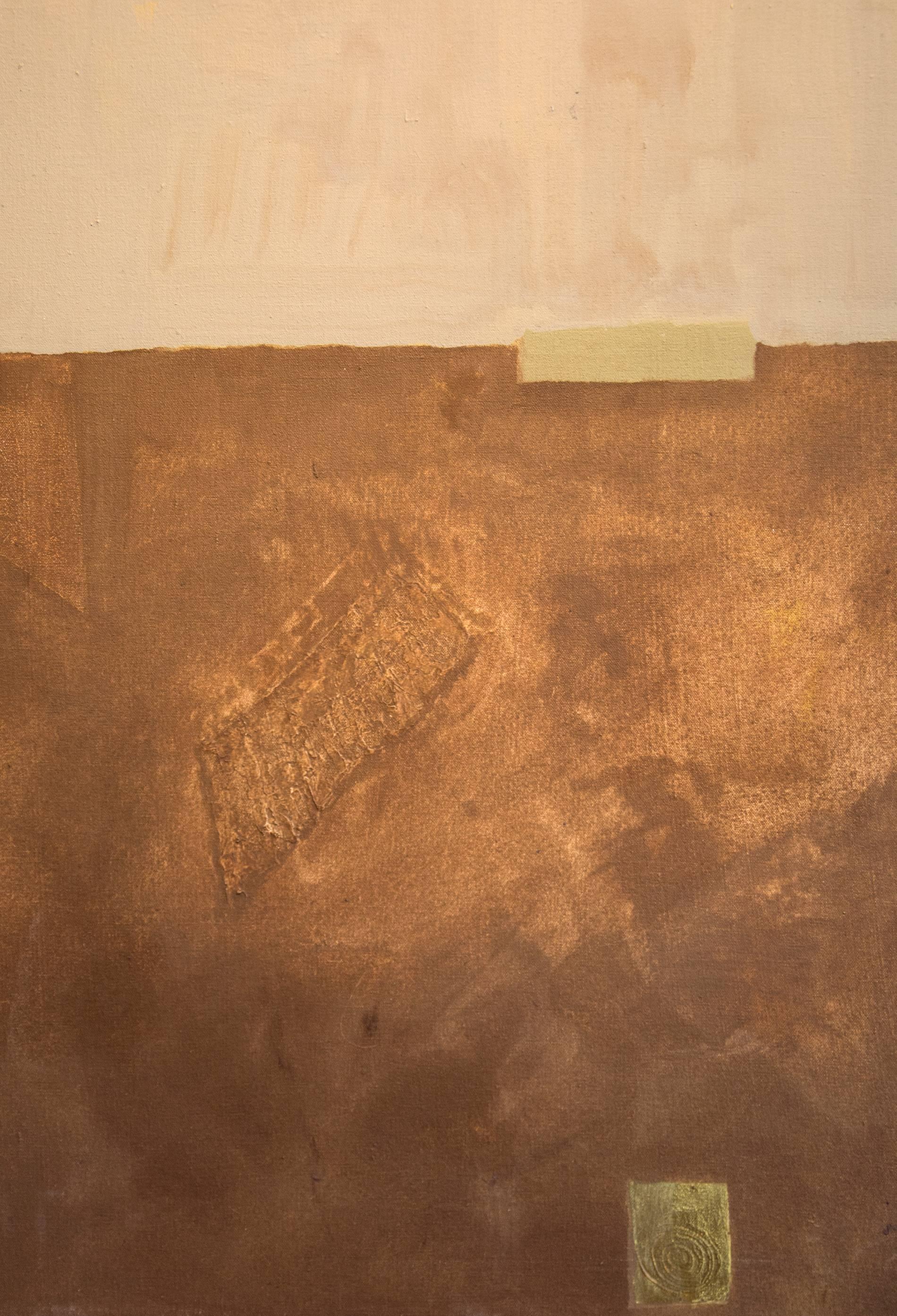 Floating Triangle With a Circle in a Landscape 3