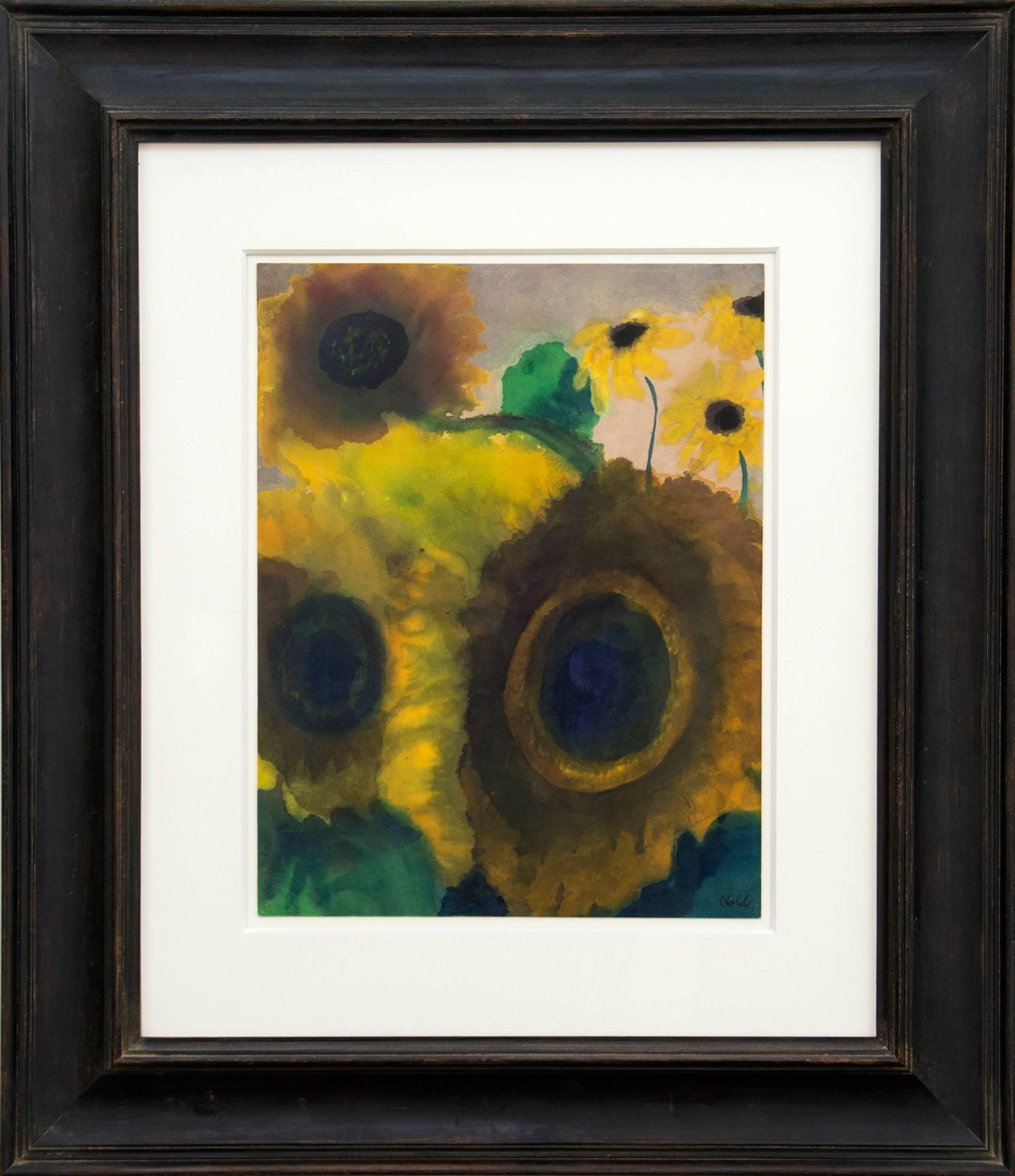Sonnenblumen - Art by Emil Nolde