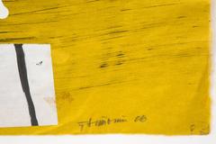 Listening to Scarlatti - formes audacieuses, superposées, abstraites, collage sur papier