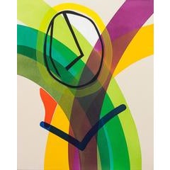 Head With Blue Line No 3 9