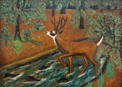 Deer in Landscape